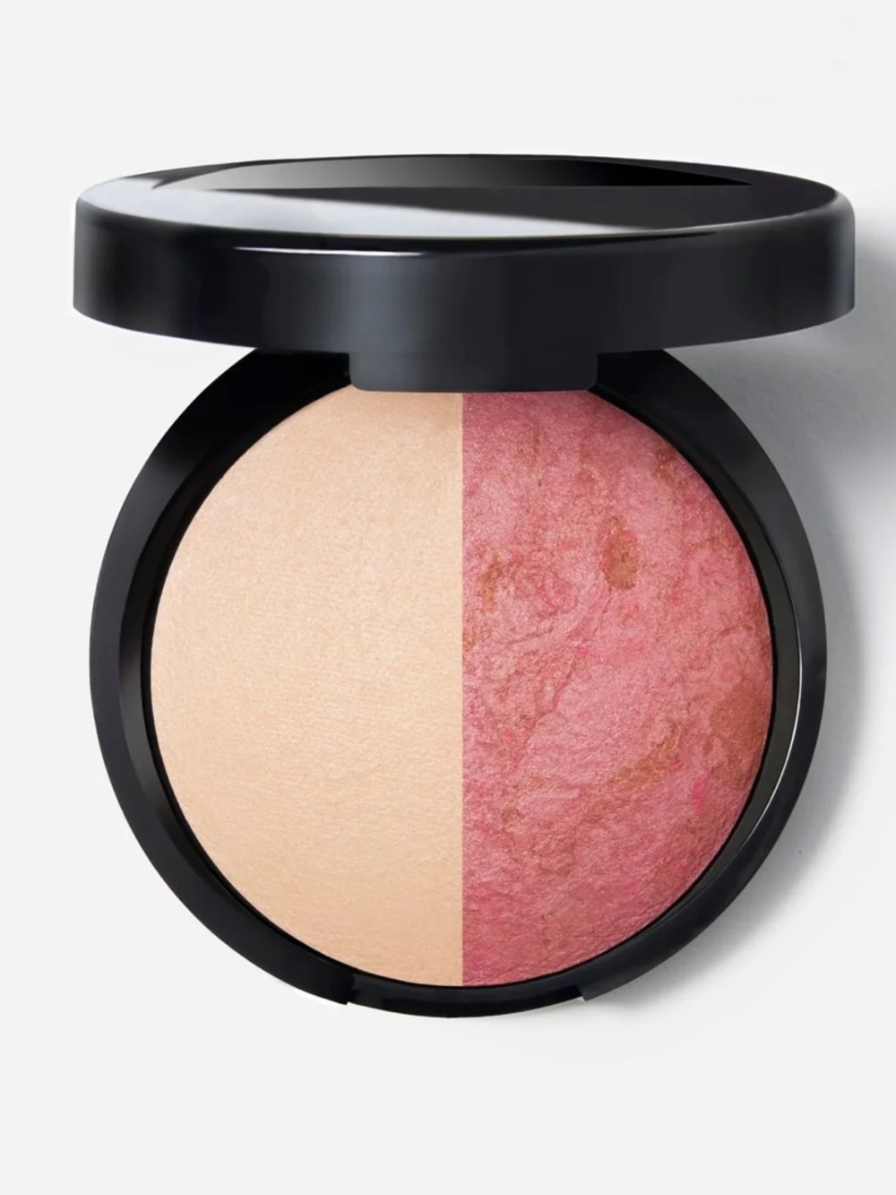 NWT Laura Geller Baked Blush-n-Highlight Split, Pink Buttercream/ French Vanilla